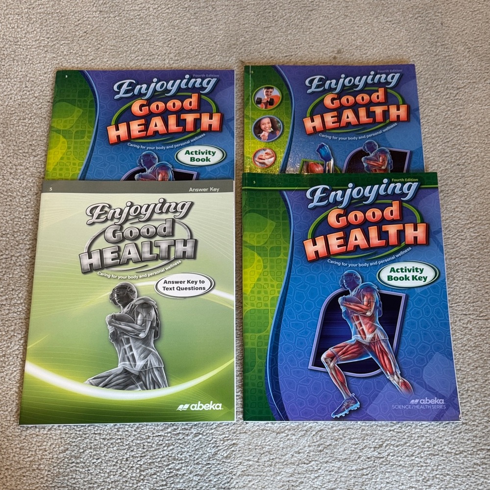 Abeka Grade 5 Enjoying Good Health books